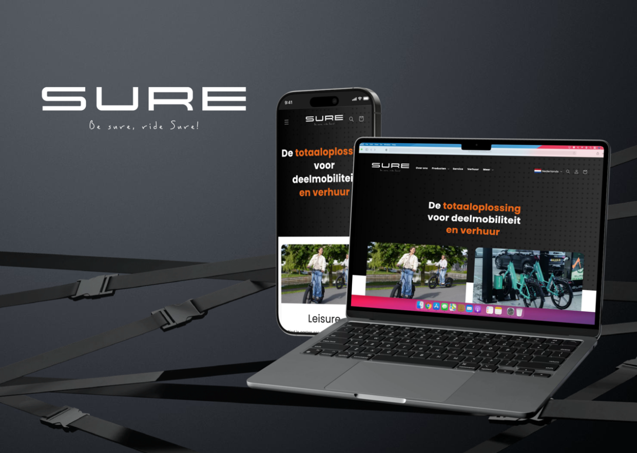Sure Mobility|Custom Designed Shopify Store for B2C and B2B Customers
